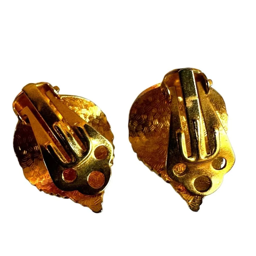 Vintage Cloisonné Butterfly Floral Clip - Image 7