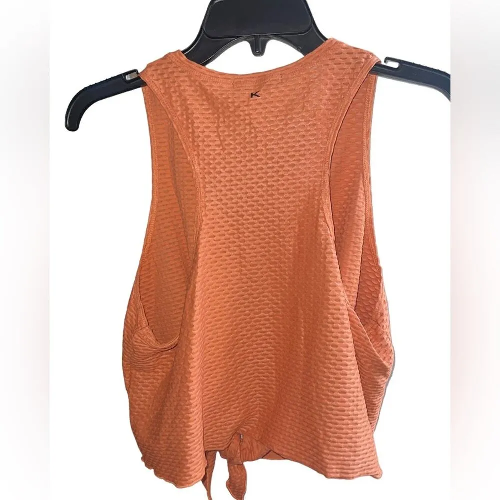 NWT! Koral Mayra Netz Tie Muscle Athleisure Gym Chic Tank - Size Large - Image 11