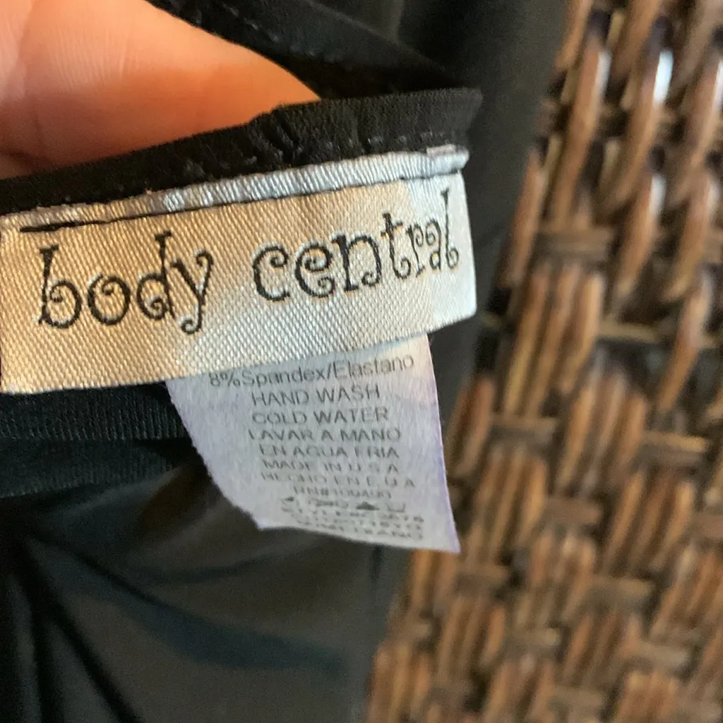 Vintage 90’s Y2K Halter Dress with Appliqué by Body Central Size M - Image 5