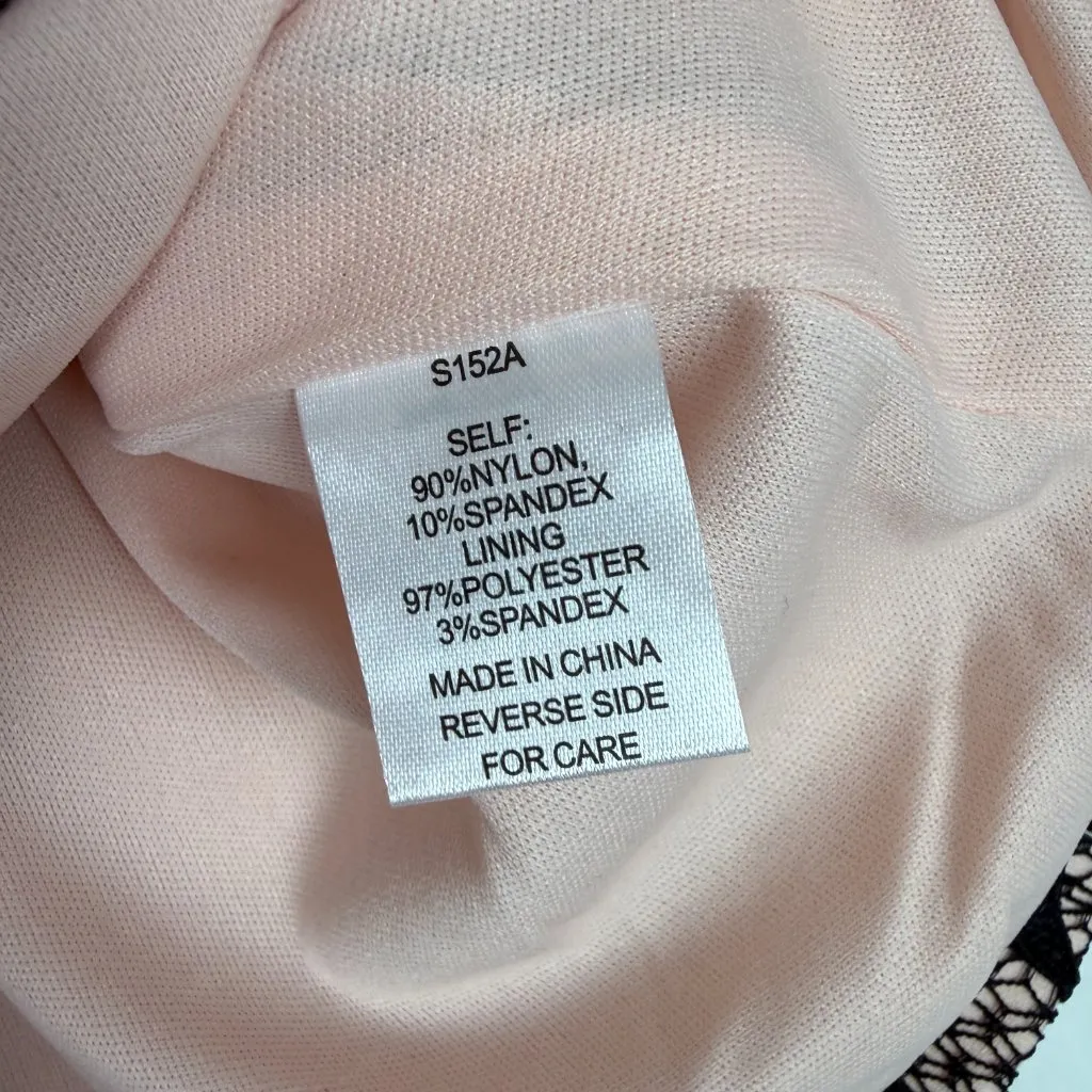 Alexia Admor Maeve Mini Lace Skirt Floral Black Size 6 EUC - Image 8