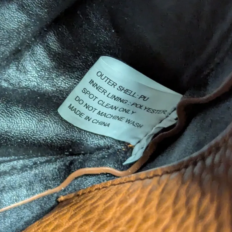 Shiraleah Faux Leather Crossbody Saddle Bag Purse Satchel Brown Tan Western - Image 4