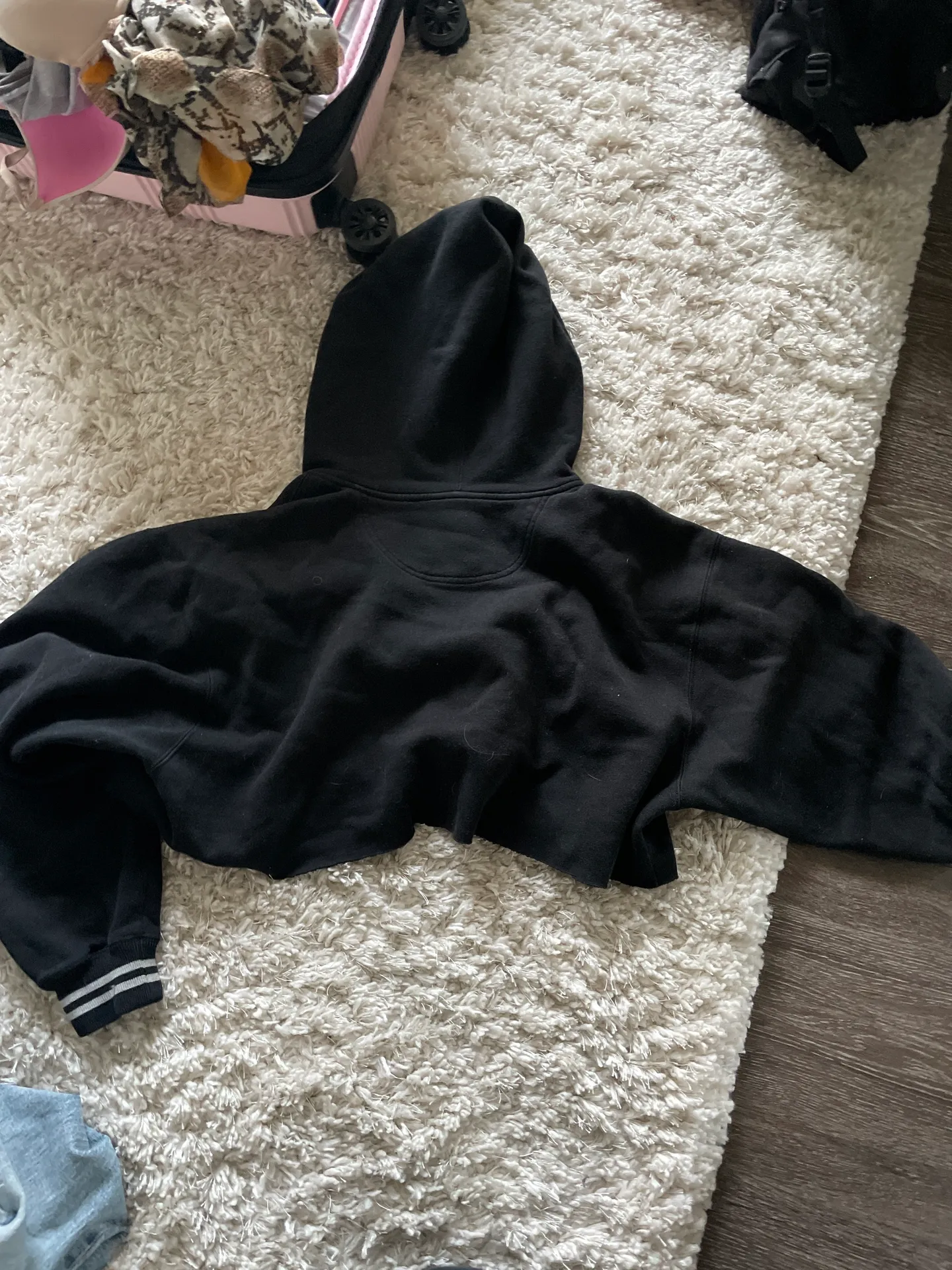 Lee Cropped Iowa Hoodie - Image 5