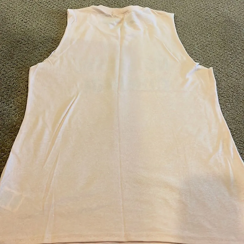 Suburban Riot Women’s ‘No Selfie Control’ Pink Tank Top - Image 5