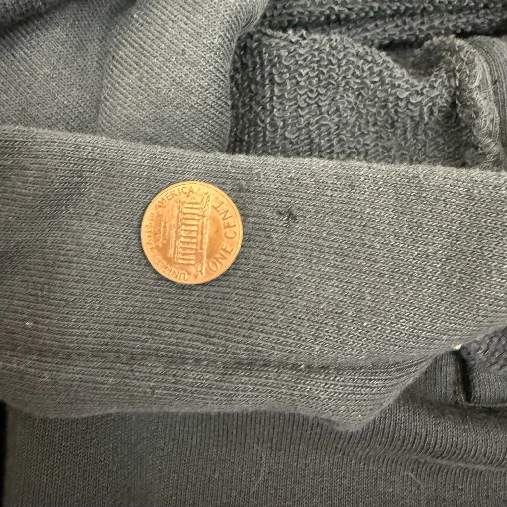 Ba&sh Vara Hoodie Sweatshirt Dress Black Noir - Image 15