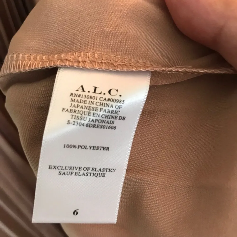 NWOT ALC pleated dress - Image 10