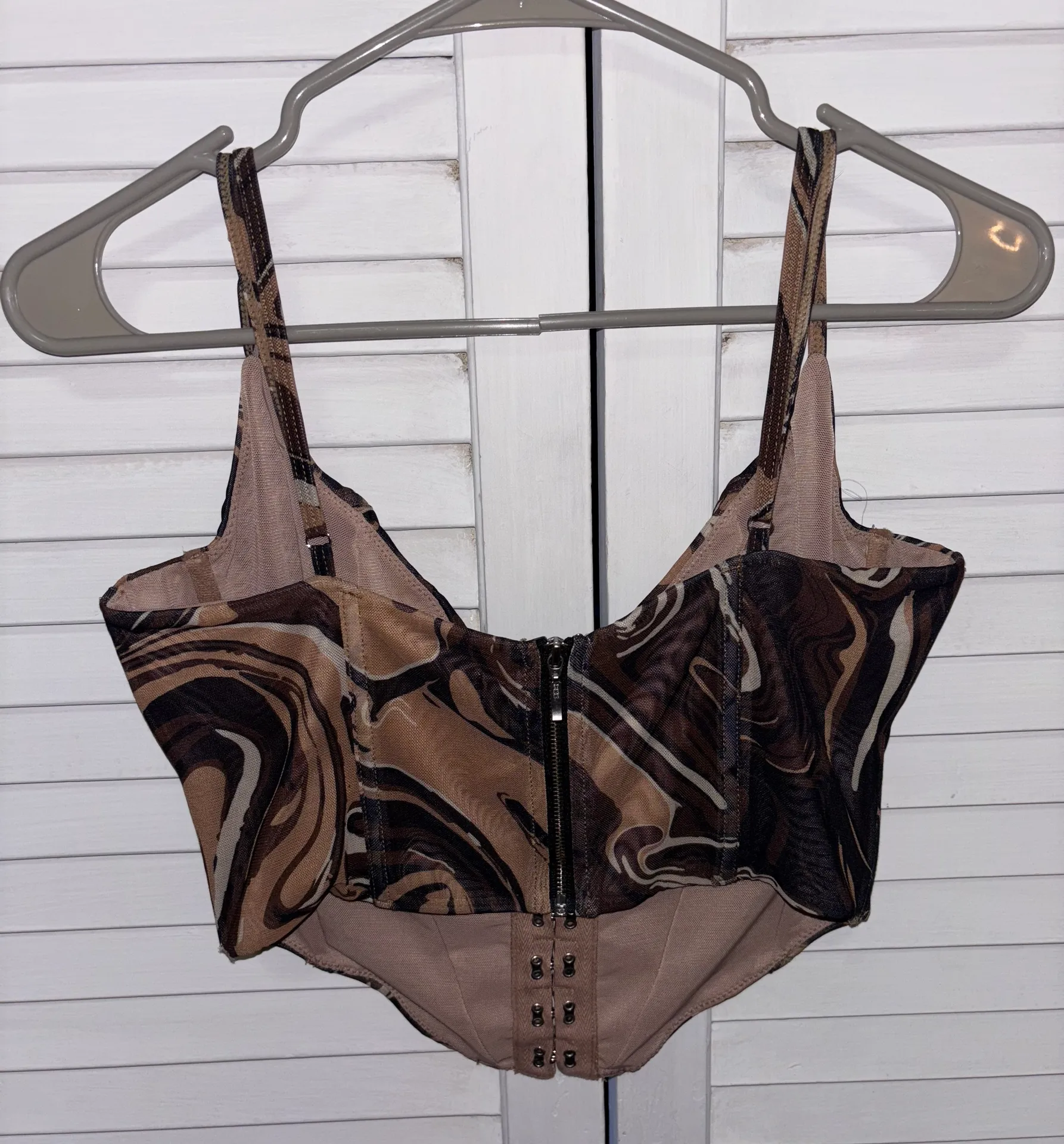 white fox corset - Image 2