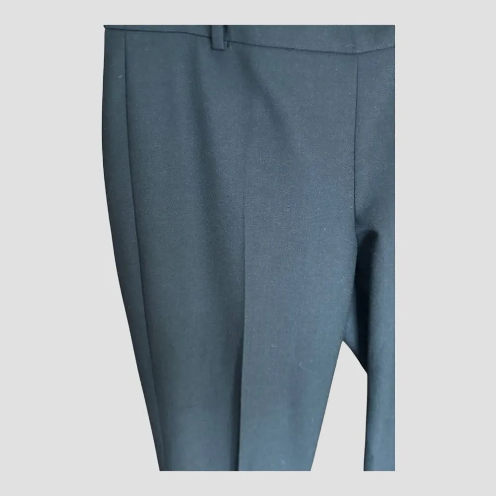 J. Crew Solid Black Minnie Tapered Ankle Dress Pants Womens Work Trousers Size 4 - Image 4