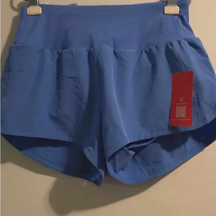 Blue Athletic short Size M - Image 2