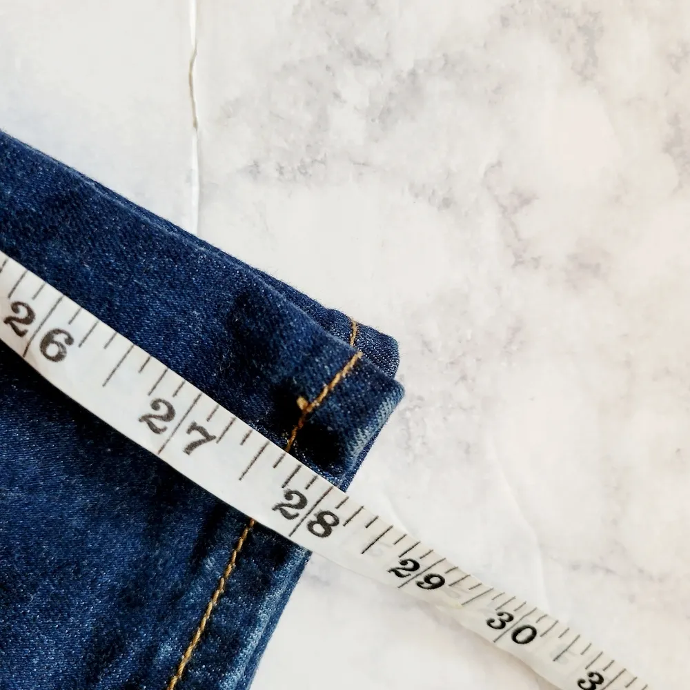 Pacsun dark wash high rise jeggings size 26 - Image 11