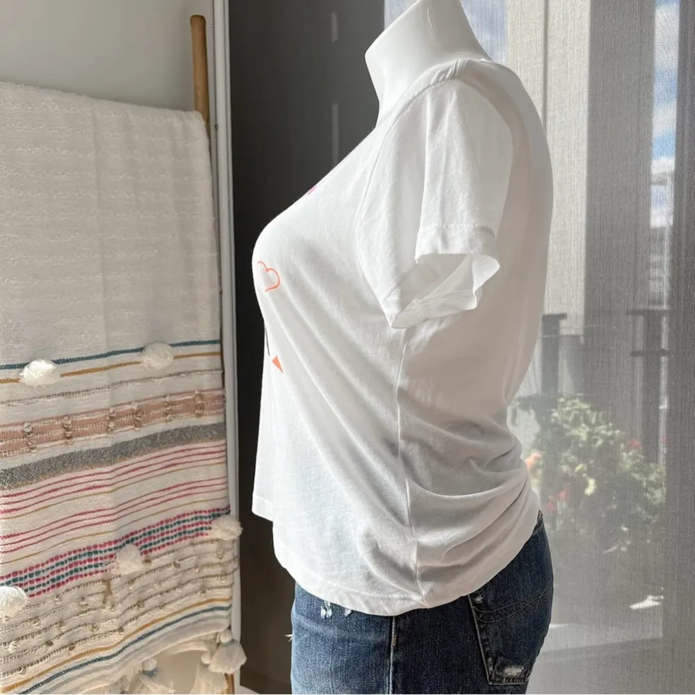 Wildfox Slumber Party Animal White Short Sleeve T-Shirt Women’s Size Large - Image 3