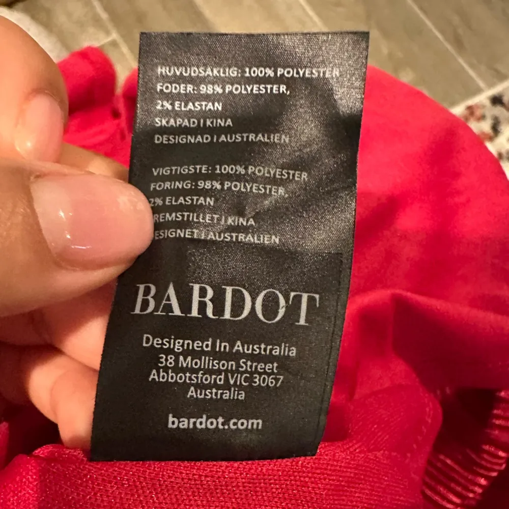 BARDOT NEW with tags 
Belissa Belted Pleated Dress Elegant Red Wrap Dress - Image 5