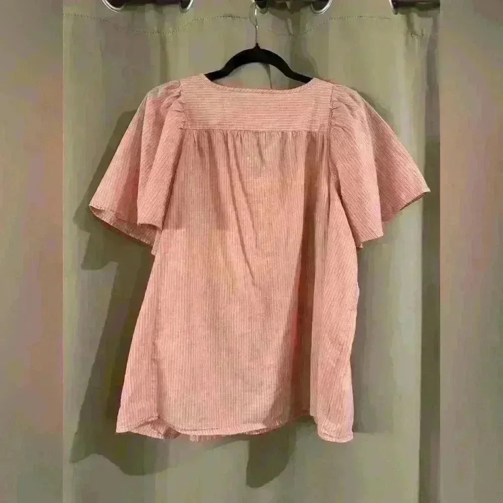 Women’s Pink Terra & Sky Blouse - Image 5