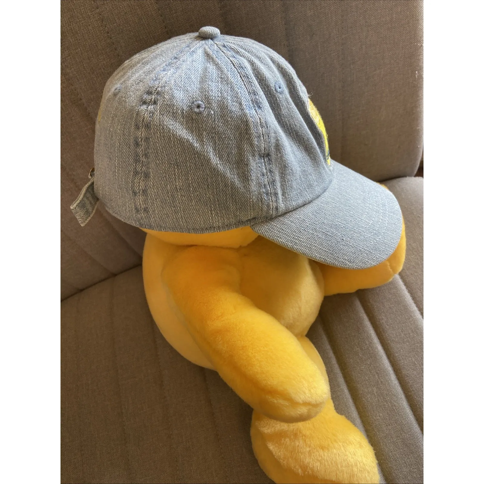 La Croix Patch Blue Denim Hat Baseball Cap Adjustable Strap Back #LiveLaCroix‎ - Image 3