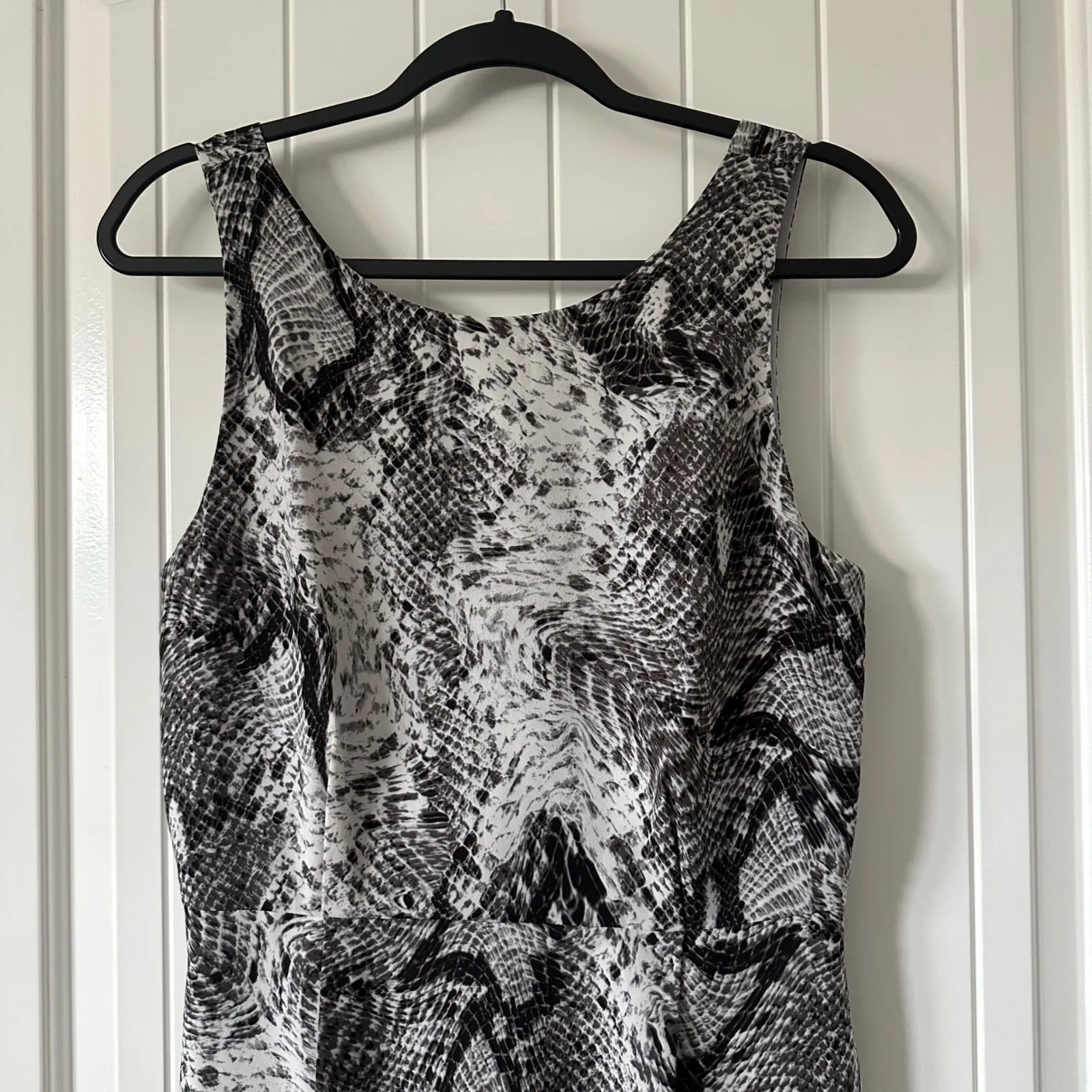 BB Dakota Snakeskin Print Sleeveless‎ Dress Size Medium - Image 2