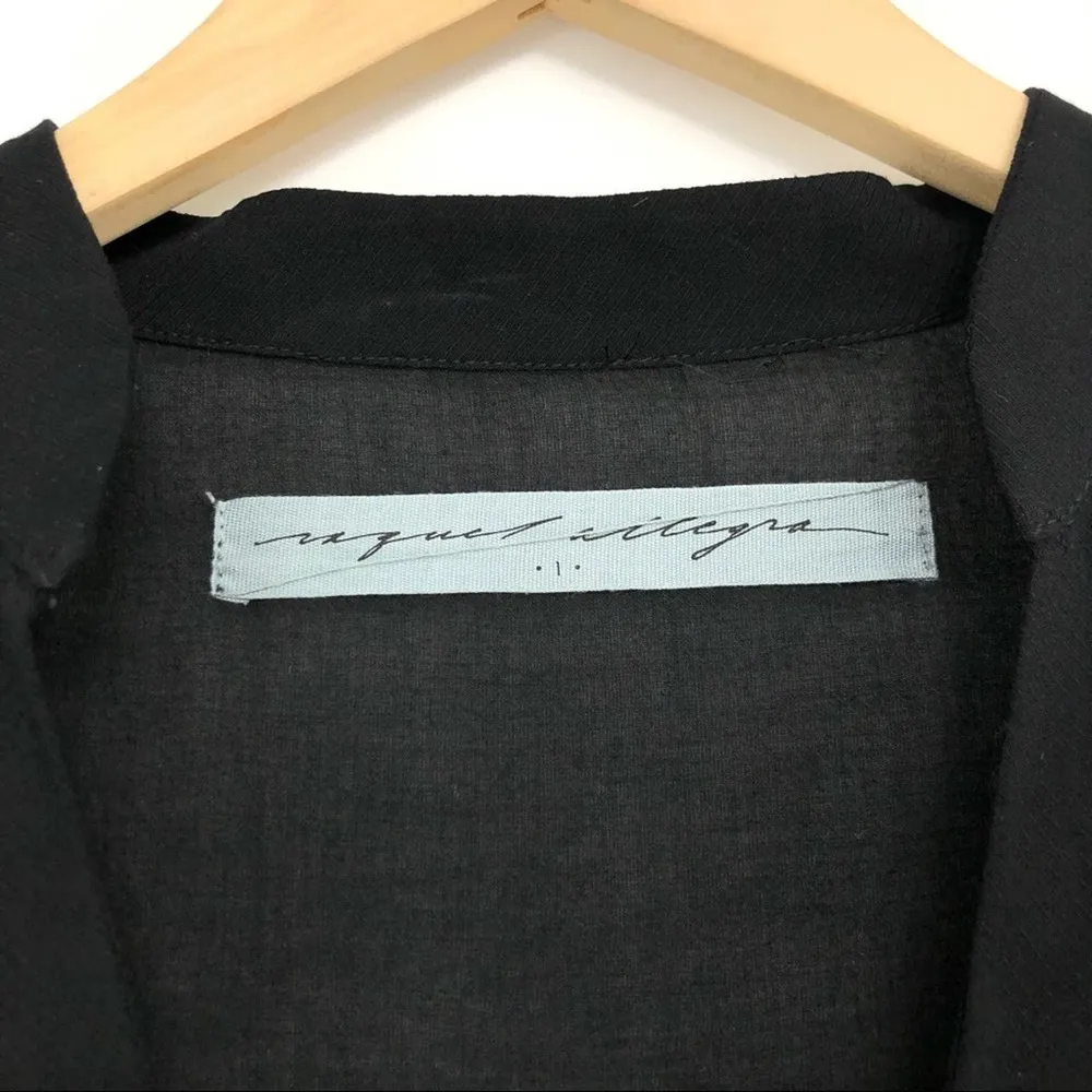 Tie Back Midi Dress Black 1 / S - Image 9