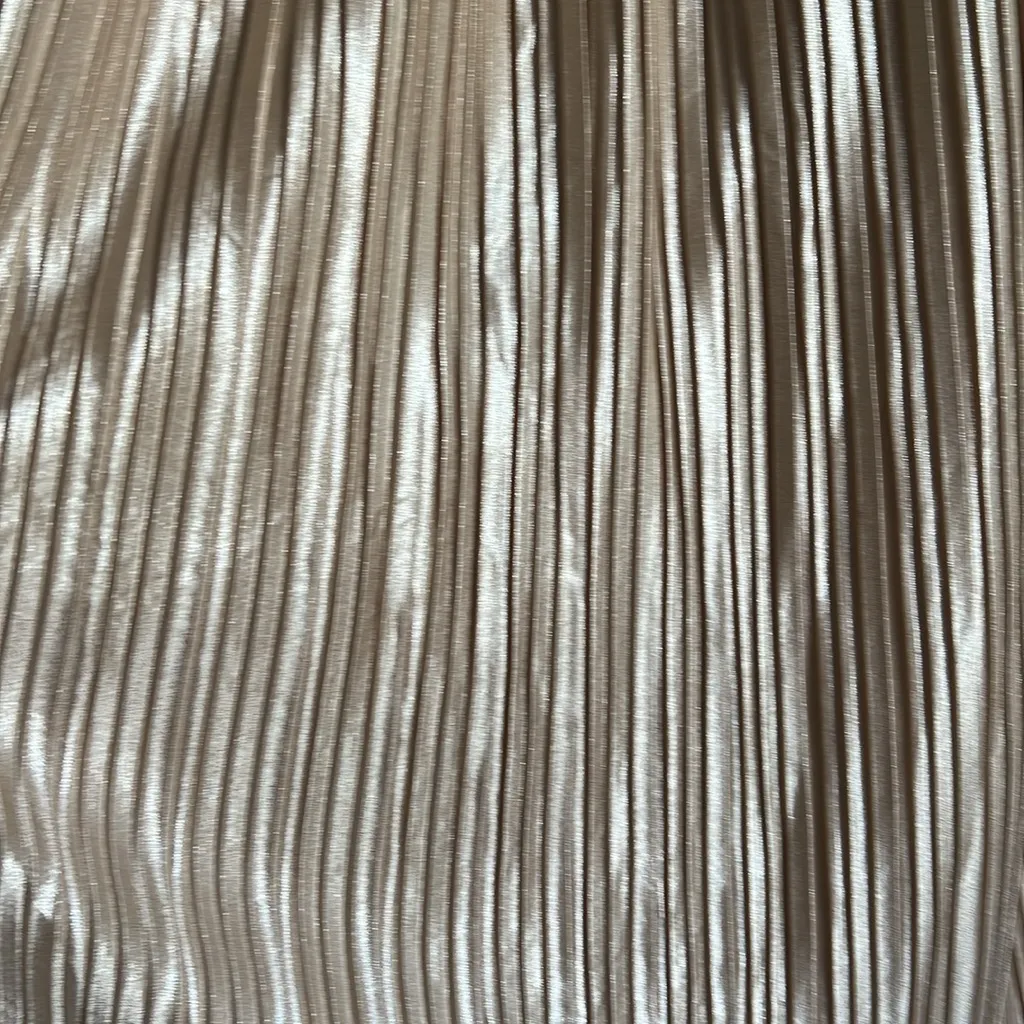 Stone Row Just Pleat It dress with lining. It is champagne in color XS - Image 2