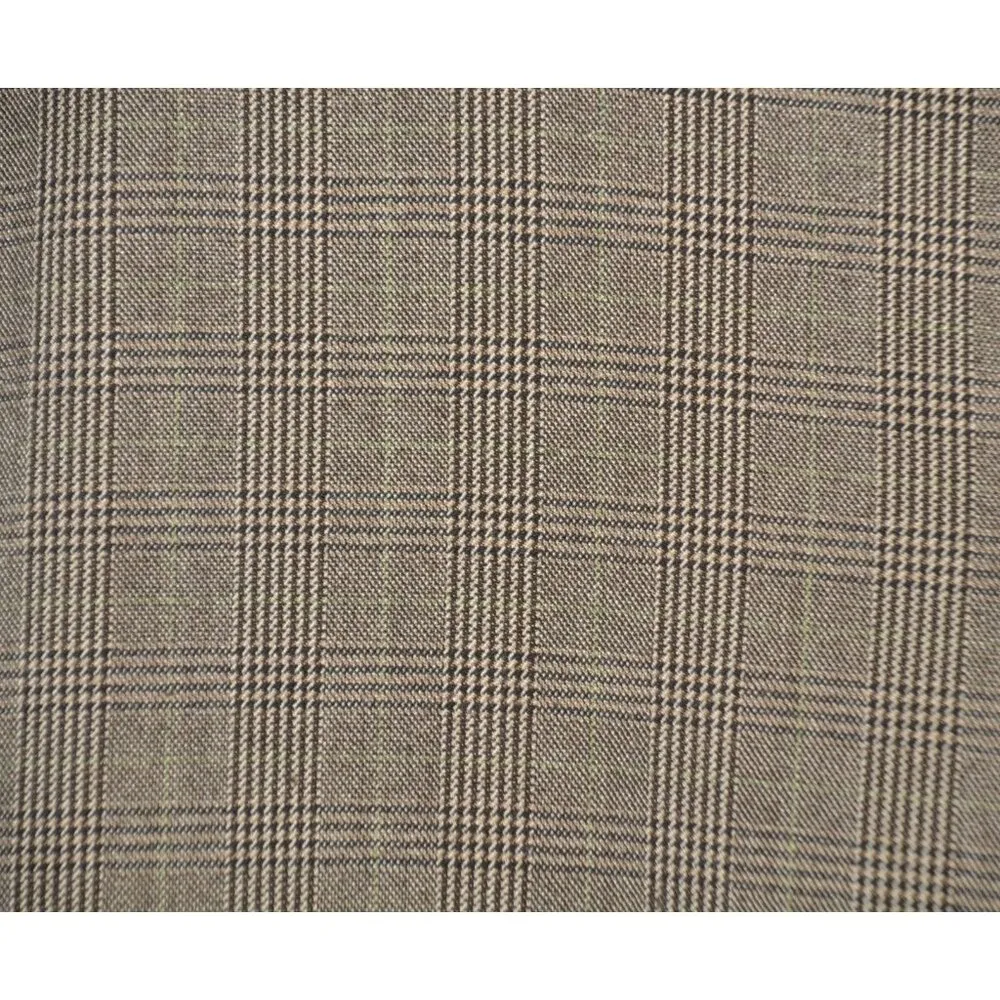 Ann Taylor Signature Fit Ladies 16 Brown Houndstooth Straight Leg Pants Career - Image 4