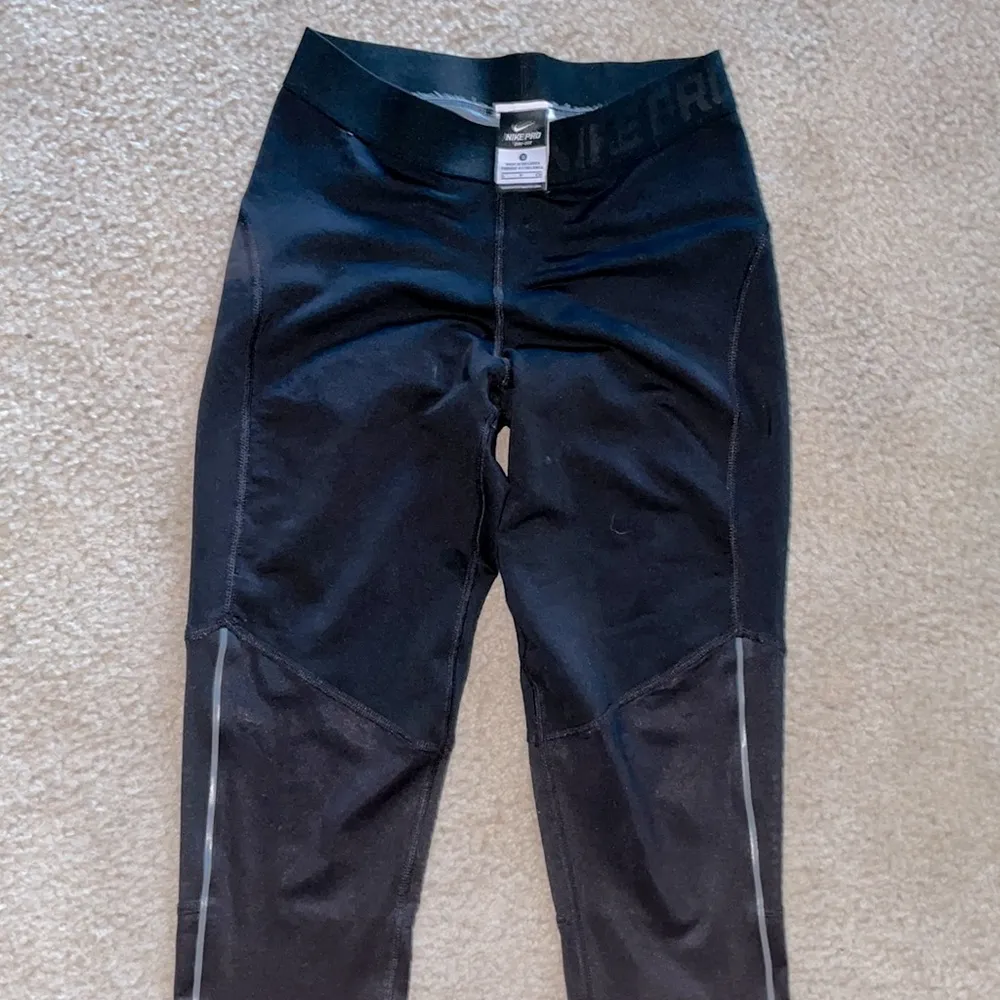 🔥😍 Cute Nike Womens Dri Fit Black Leggings - Image 2