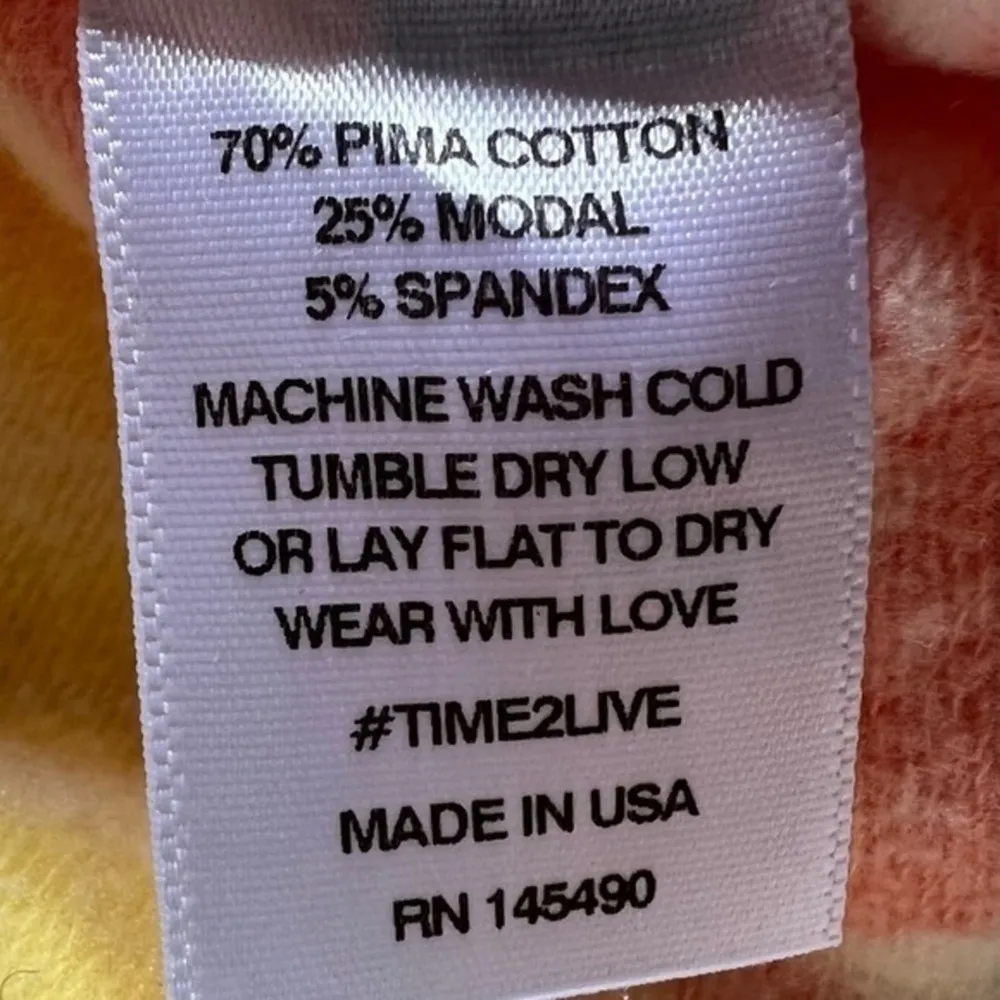 Electric & Rose Poppy Pink Peach Tie - Image 8