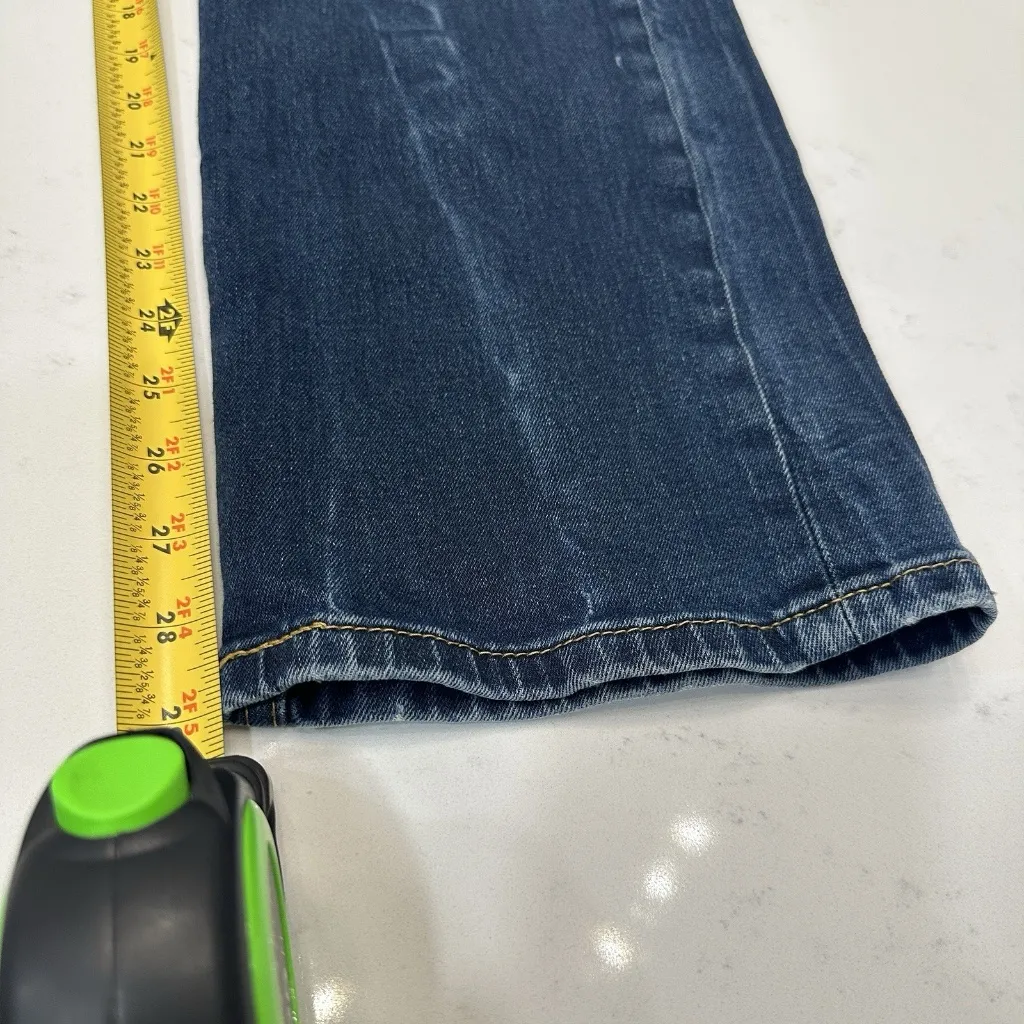 Levis 514 Jeans Womens 34x30 Blue High Rise Dark Wash Y2K Denim  100% Authentic - Image 7