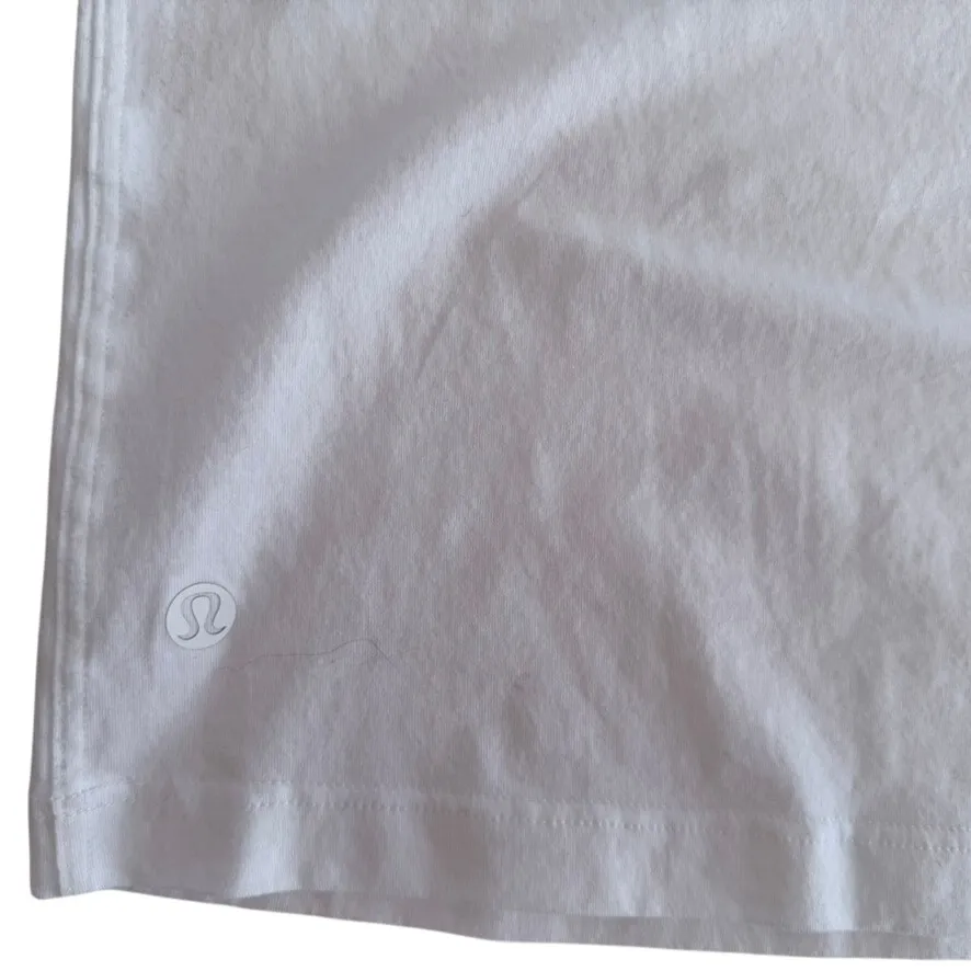 Lululemon All Yours T-Shirt Pride Graphic White Cotton T-Shirt Plus Size 12 LGBT - Image 6