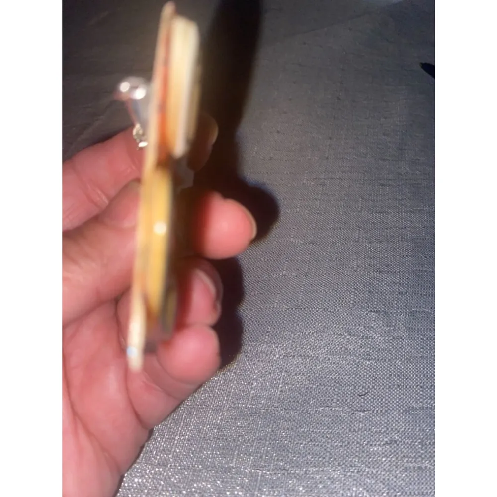 Lucinda Book Pin Blue and White - Image 5