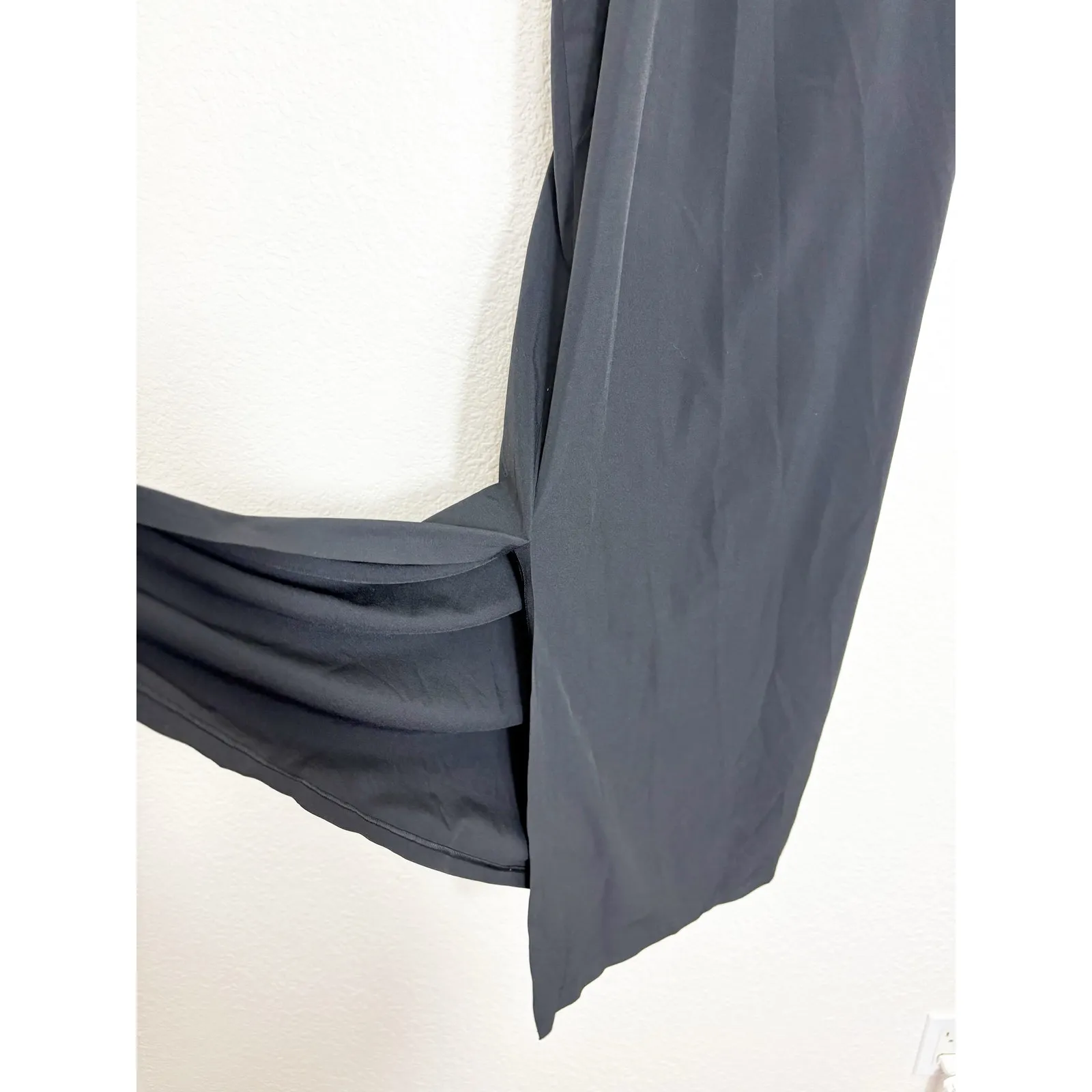 Lululemon The Lab Lahar Midi Dress Black Size Small Sleeveless Swift Zip Size M - Image 8