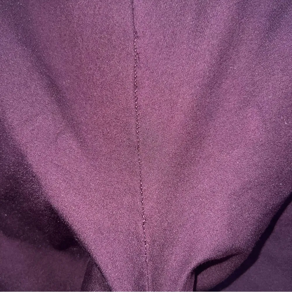 Solid Scuba Skinny Pant Plum - Image 3