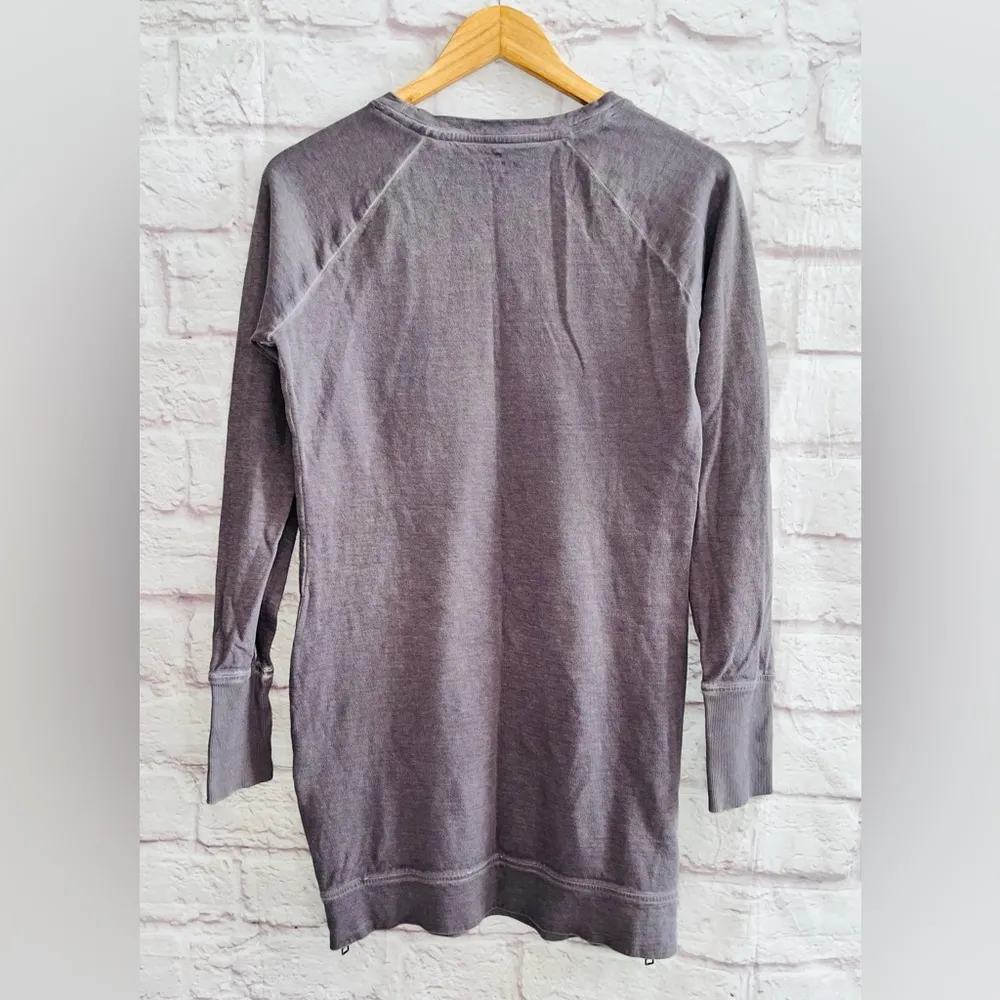 ATHLETA Sweatshirt Dress Tunic sz XS - Image 2