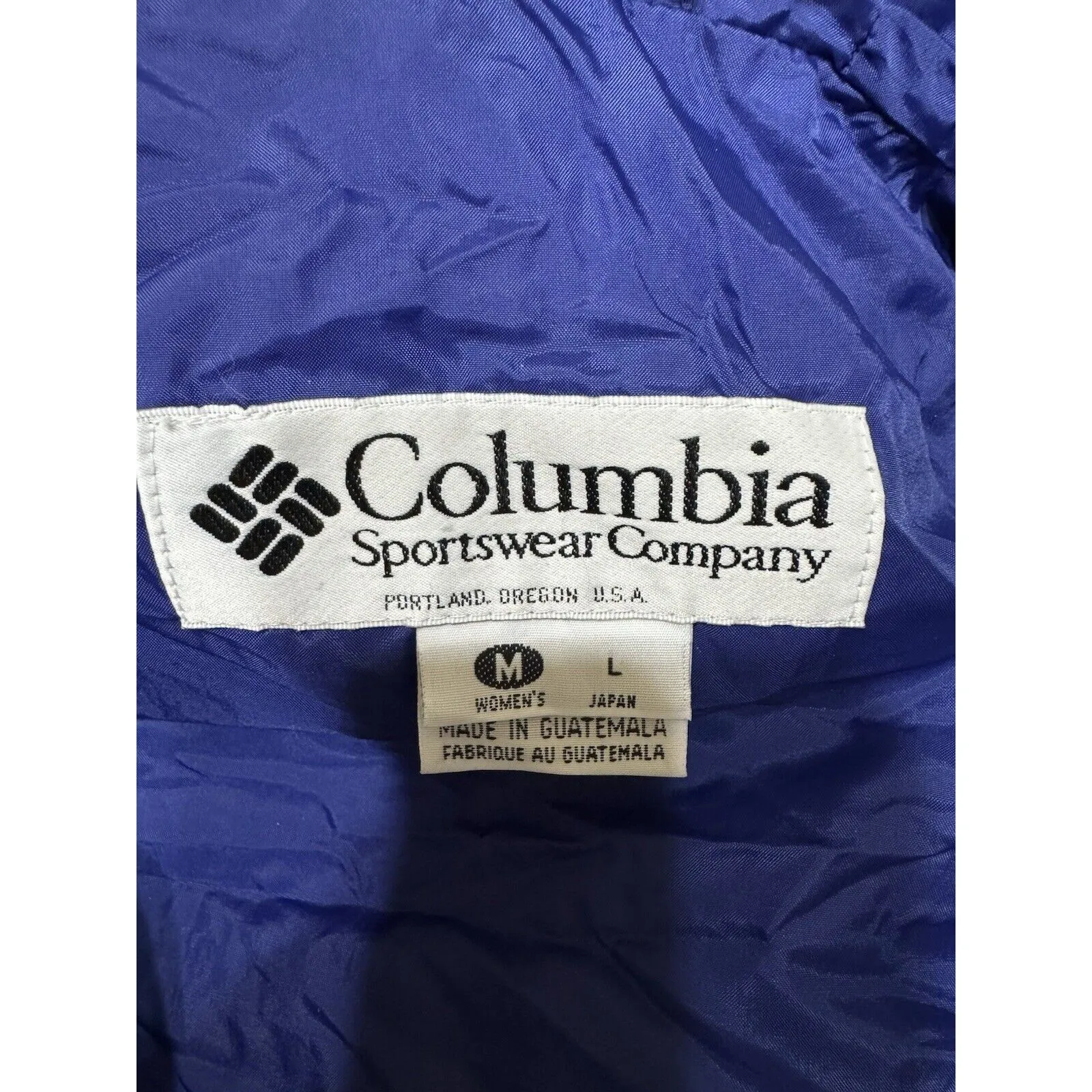 VTG‎ 90s Women's Columbia 3-in-1  Ski Snow Jacket Coat -M Lots Pocket - Image 4