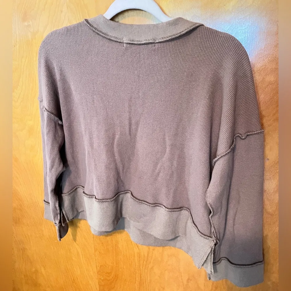 Nectar clothing brown sweater size small - Image 3