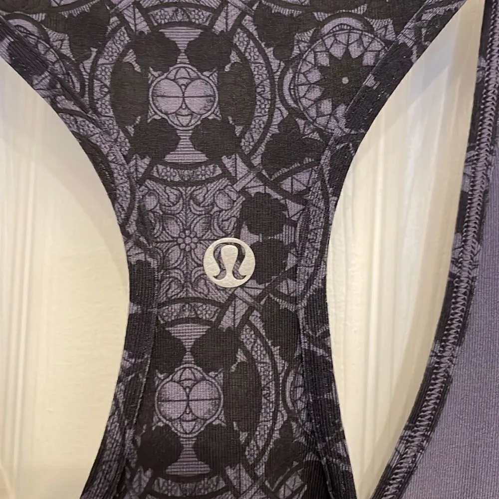 Lululemon Cool Racerback Mini Prisma Nightfall Black Grape - Image 4