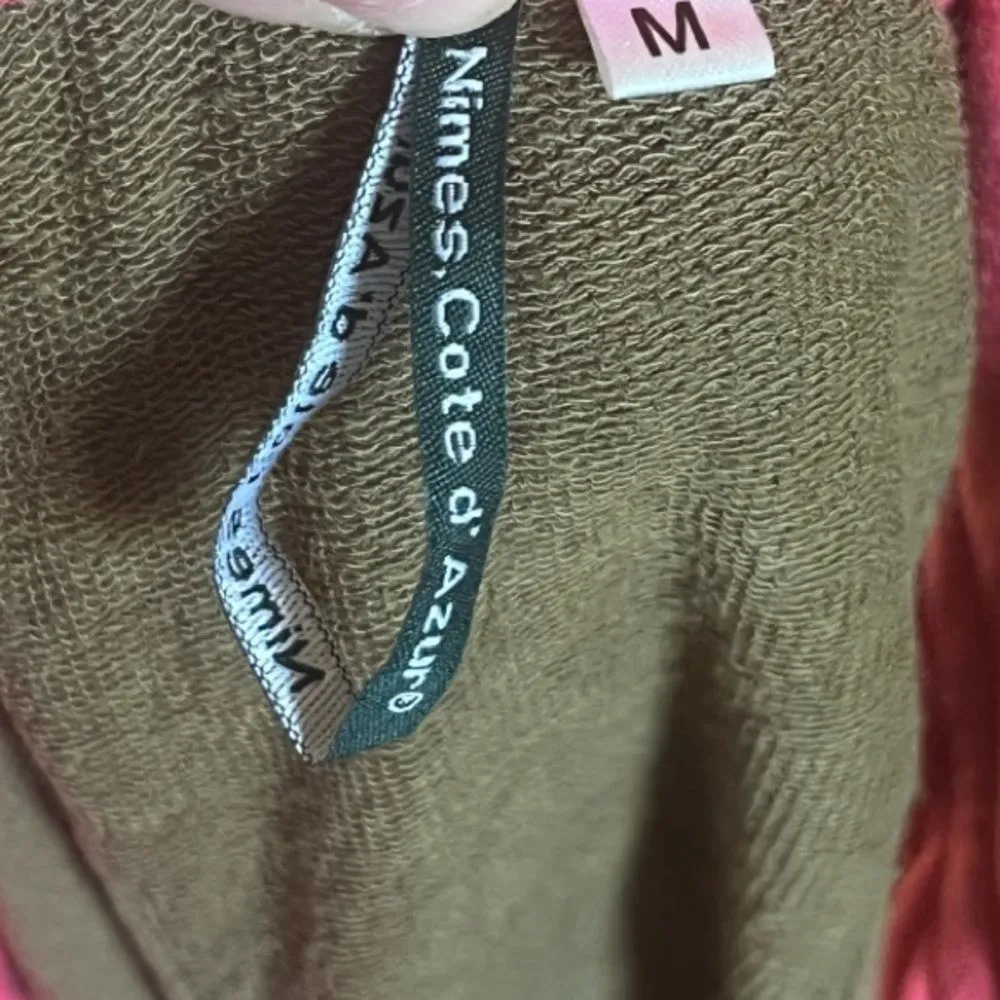 Nimes, Cote de Azur Hoody Dress Top Size M - Image 57