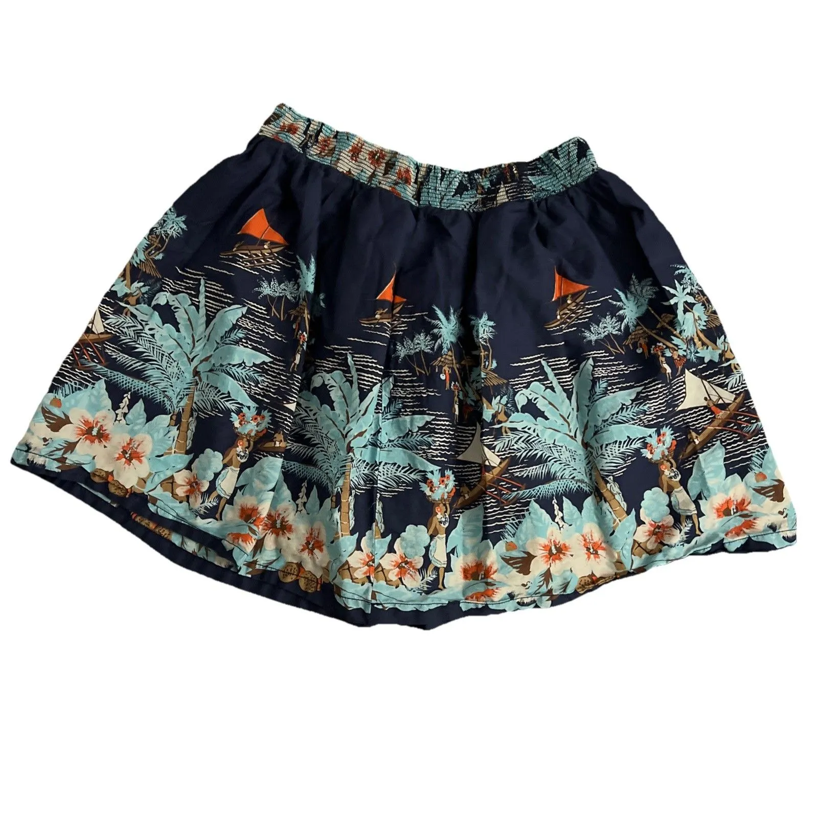 Tommy Hilfiger Skirt Tropical xl tropical nautical hawaii - Image 2