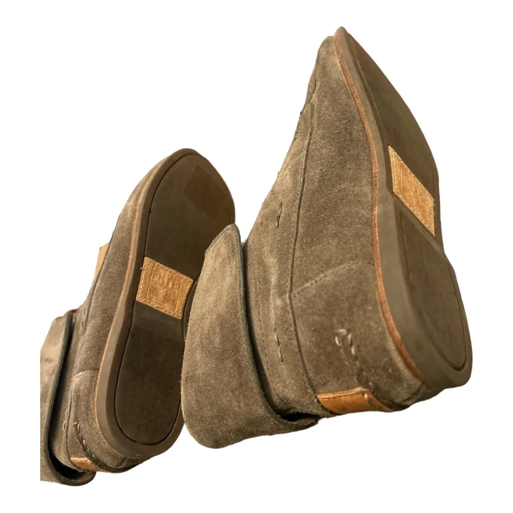 Frye Quincy Chukka Brown Suede Leather Laced Boat
Deck Boots shoes Sz 7 M - Image 6