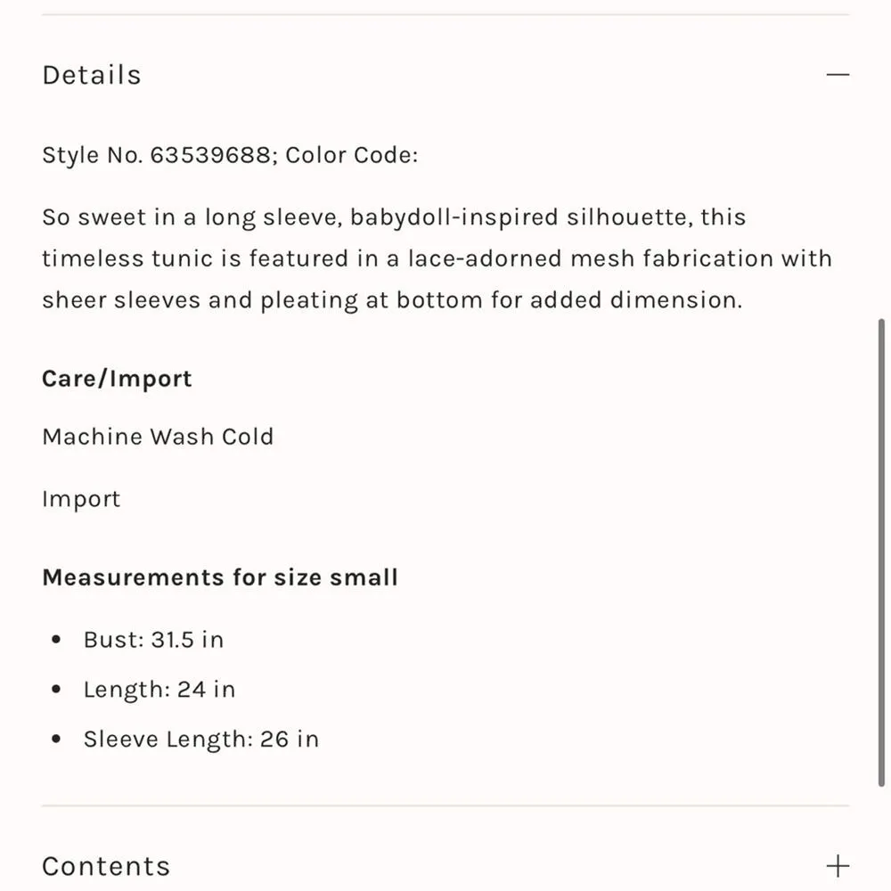 NEW Free People Heavenly Lace Tunic Top/Babydoll Dress Blush Pink Womens Medium - Image 6