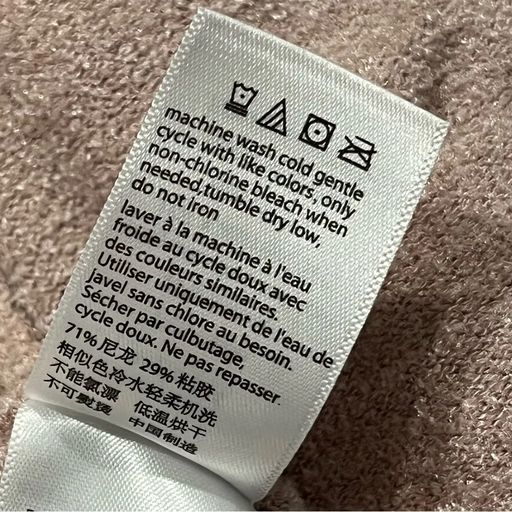 Barefoot Dreams Faded Rose Pink Cozy Chic Ultra Lite Hi/lo Cardigan size XXS S - Image 8