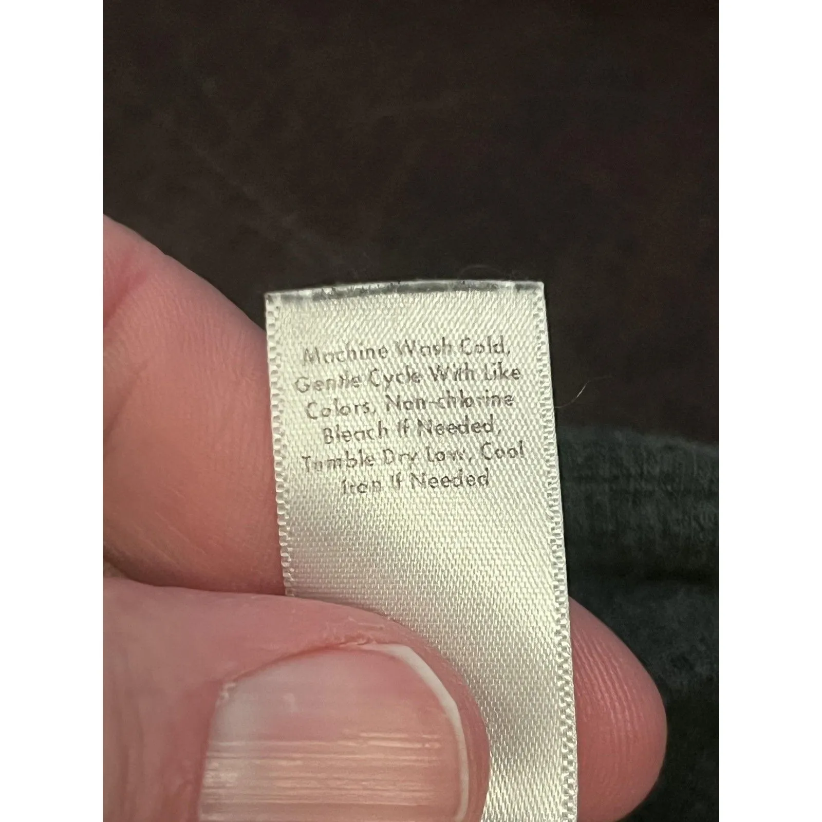 Lucy Dress Womens Small Gray Cowl Neck Long Sleeve Knit Sweatshirt Pockets - Image 9