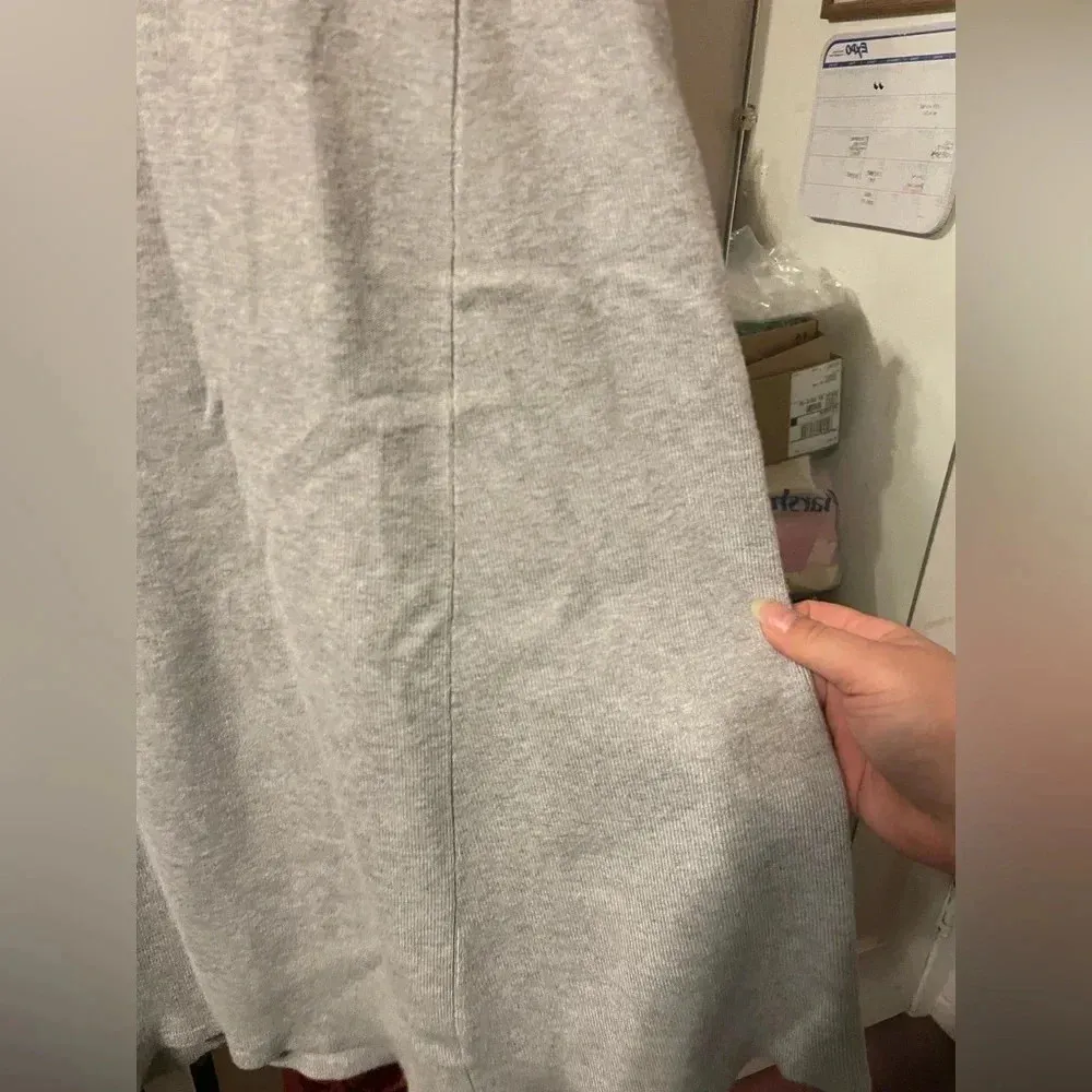 ZARA RUFFLE SHOULDER SWEATER DRESS - Image 3