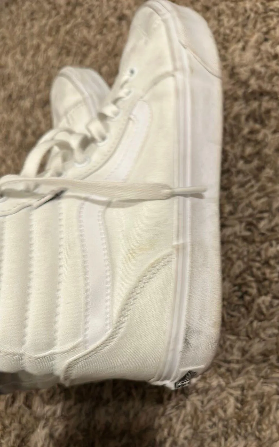 Vans White High Top - Image 5