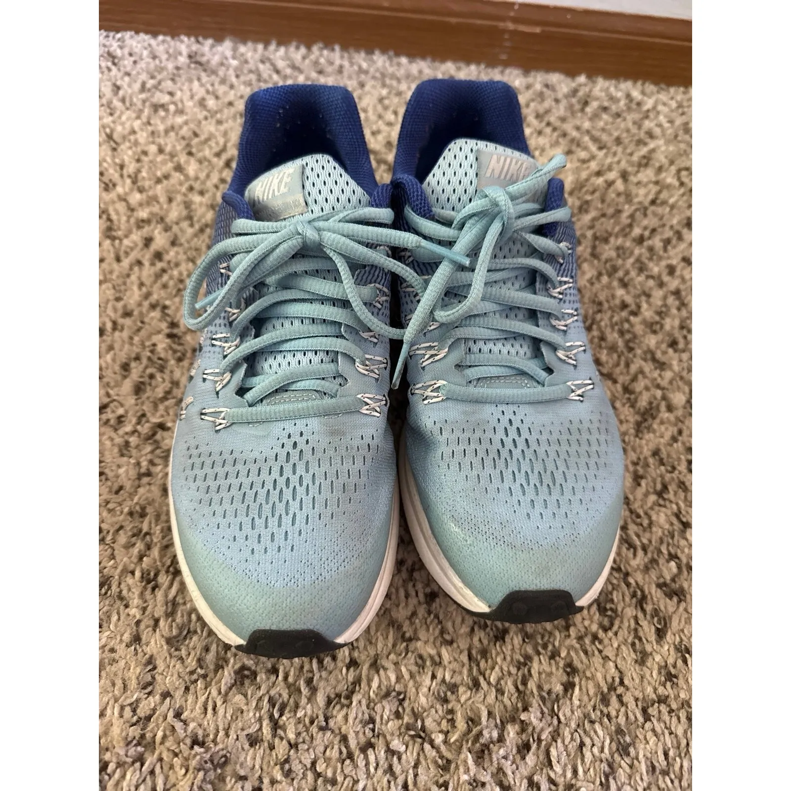 Nike Women's Zoom Pegasus 33 Bluecap Blue Royal Athletic Shoes‎ Size 5.5 - Image 3