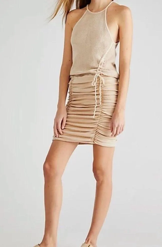 Free People One Katya Thermal Mini Dress - Image 3