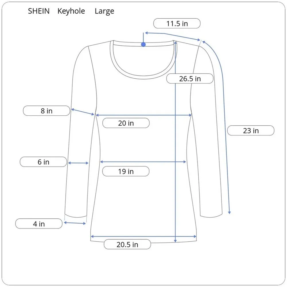 Keyhole Blue Hue Self Tie Front Long Sleeve Shirt - Image 2