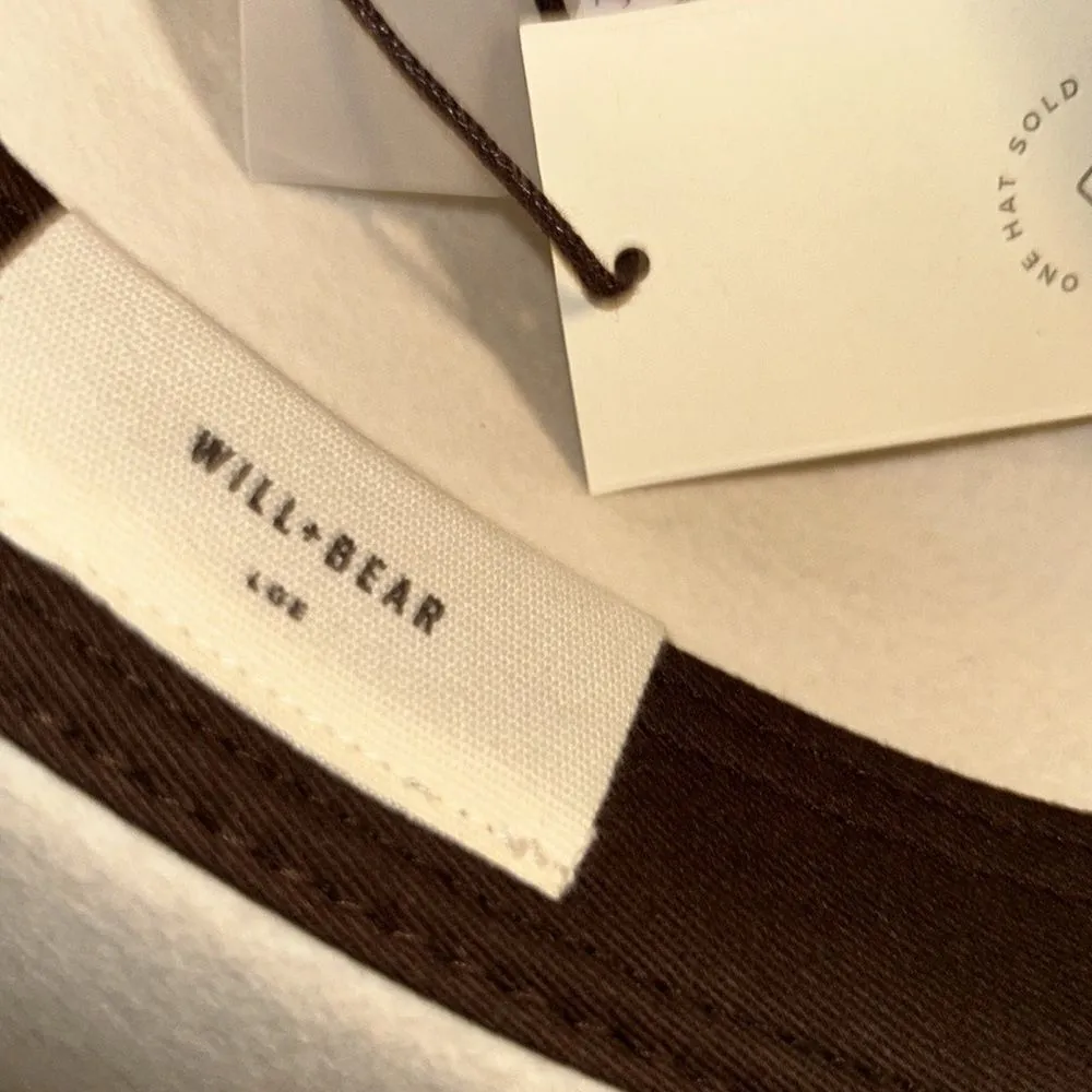 Will + Bear Copper Bone Unisex Wool Hat(Size Large) White - Image 5