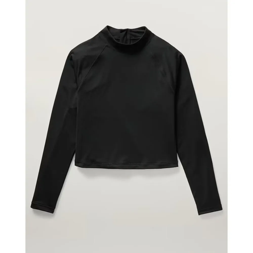New Athleta XXS North Point Rashguard Black - Image 4