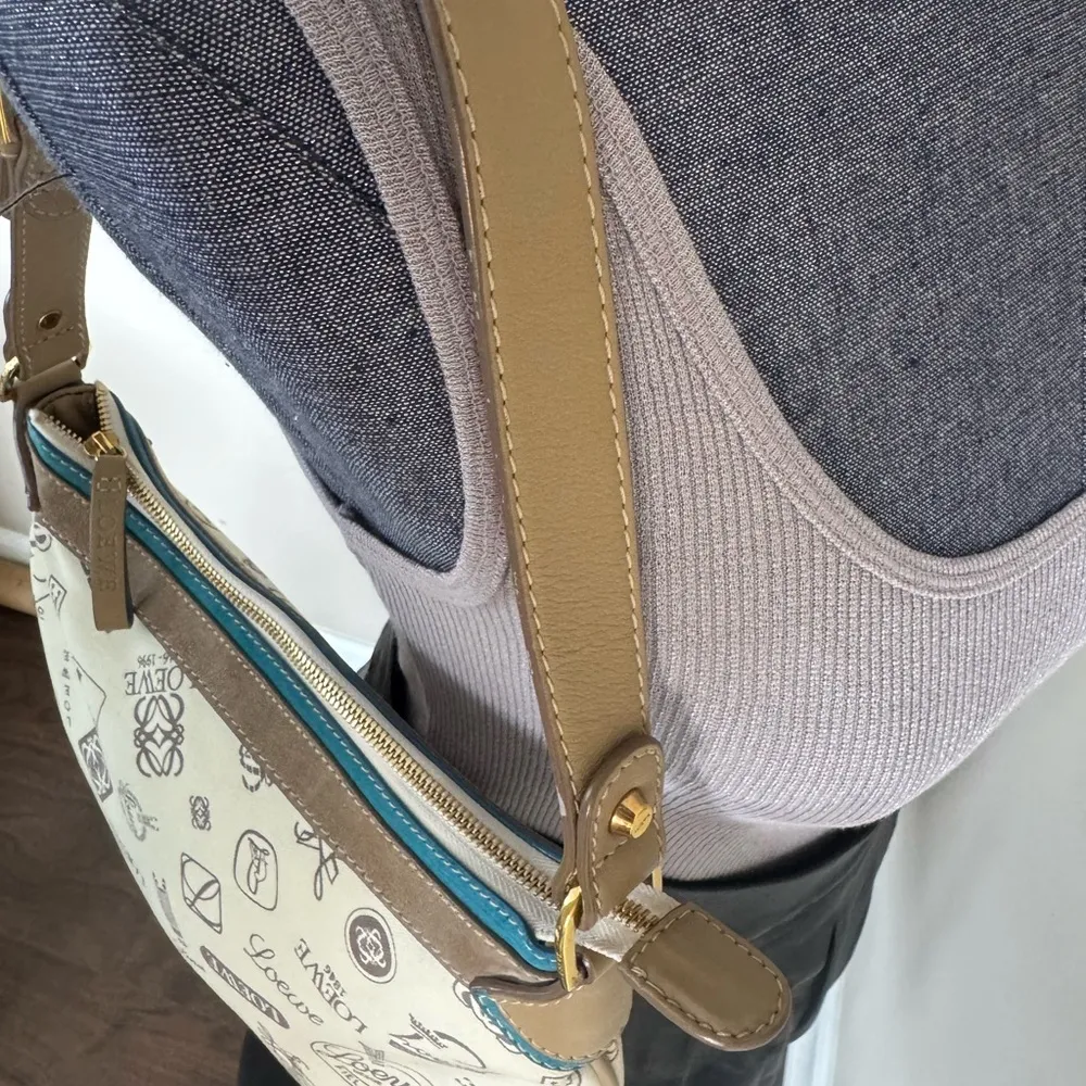 Loewe  160th Anniversary Monogramed Shoulder Bag - Image 8