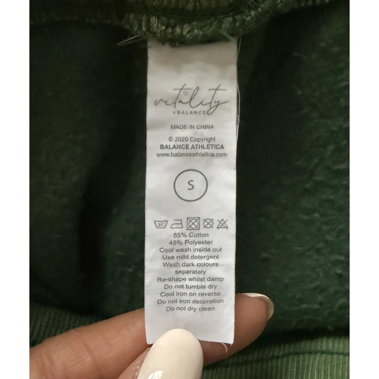 Balance Athletica Vitality Revitalized Affirmation Shorts Cozy Lounge Athletic S - Image 6