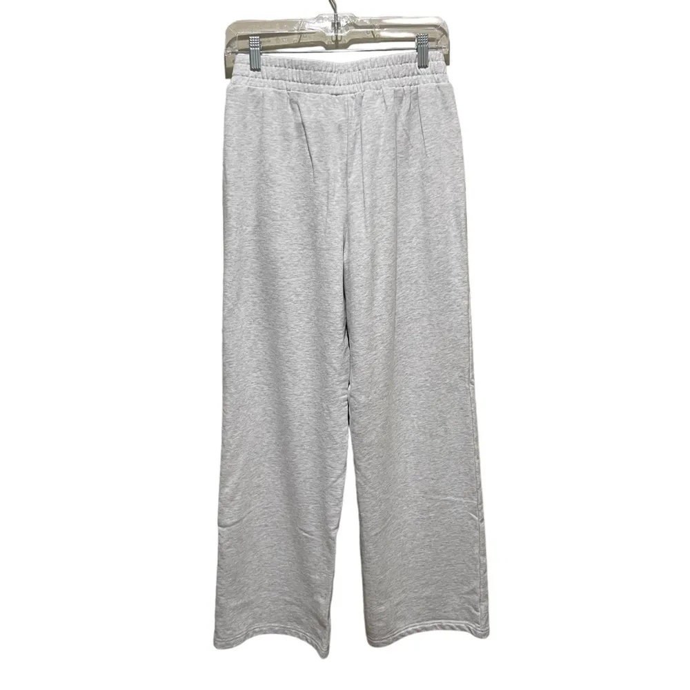 Krass&co Abela Story +  Rise Up Wide Leg Sweatpants Light Grey Size Medium - Image 5