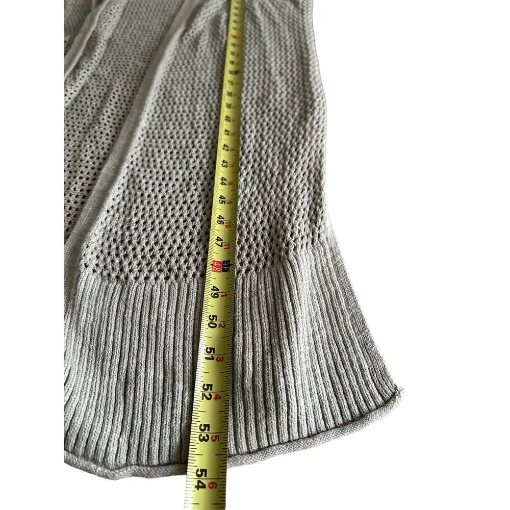 Universal Thread Crochet Long Knit Open Front Cardigan Sweater -- Size M - Image 12