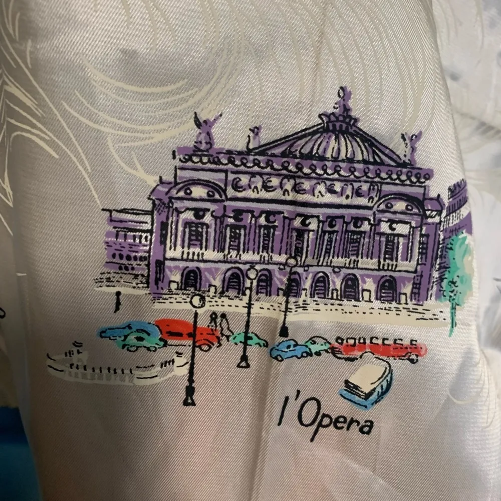 Vintage Paris Landmark Scarf - Image 7